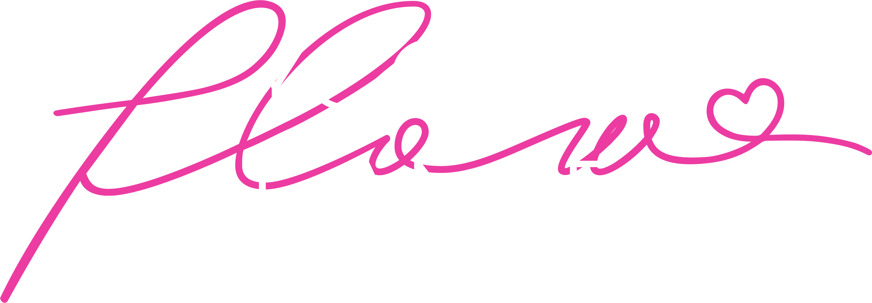 Yoga Dance Flow Logo weiß pink